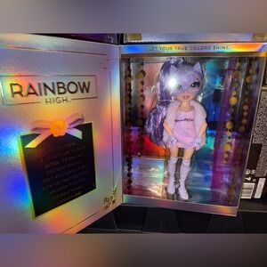 Rainbow Doll - Purple Outfit